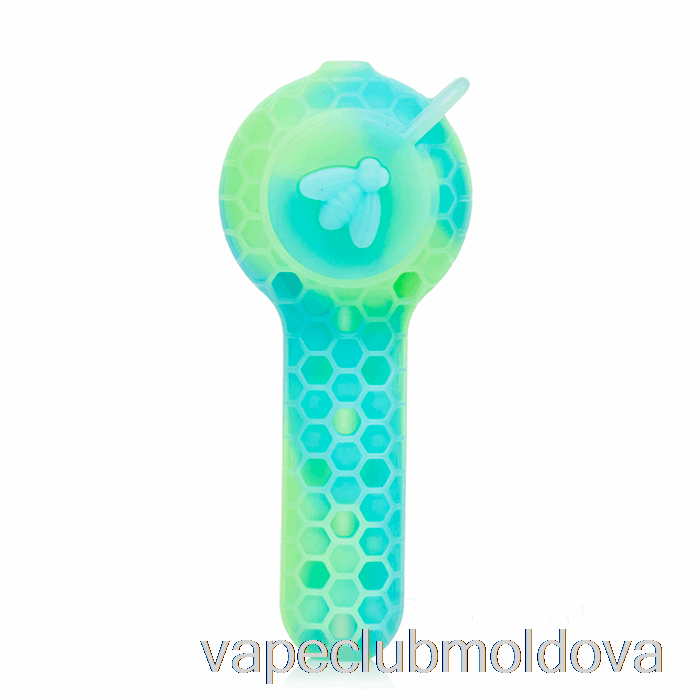 Kit Vape Pod Stratus 2-în-1 Lingură De Silicon Aqua Glow (uv Albastru / Uv Verde)